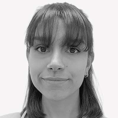 Primer plano de Andrea Mendiola