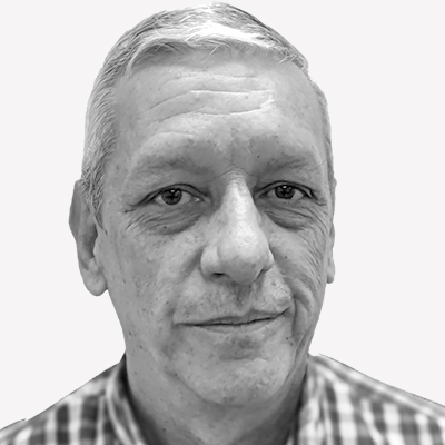 Primer plano de Javier Mendiola