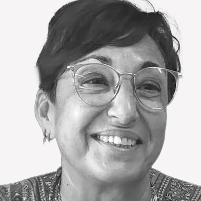 Primer plano de Mercedes de Leon